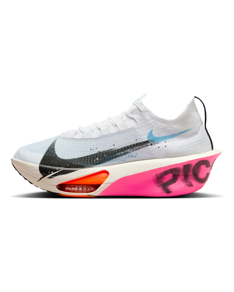 Nike Alphafly 3 Herren-Straßenlaufschuh für Wettkämpfe - Weiß Weiß