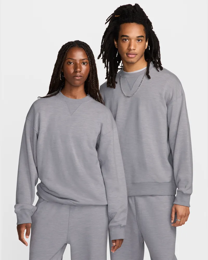 Nike Wool Classics Rundhalsshirt - Grau Grau
