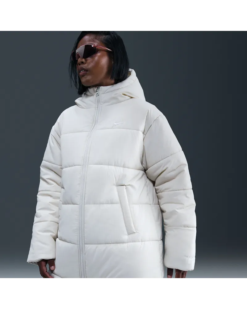Nike Sportswear Classic lockerer Therma-FIT Parka mit Kapuze (Damen) - Grau Grau