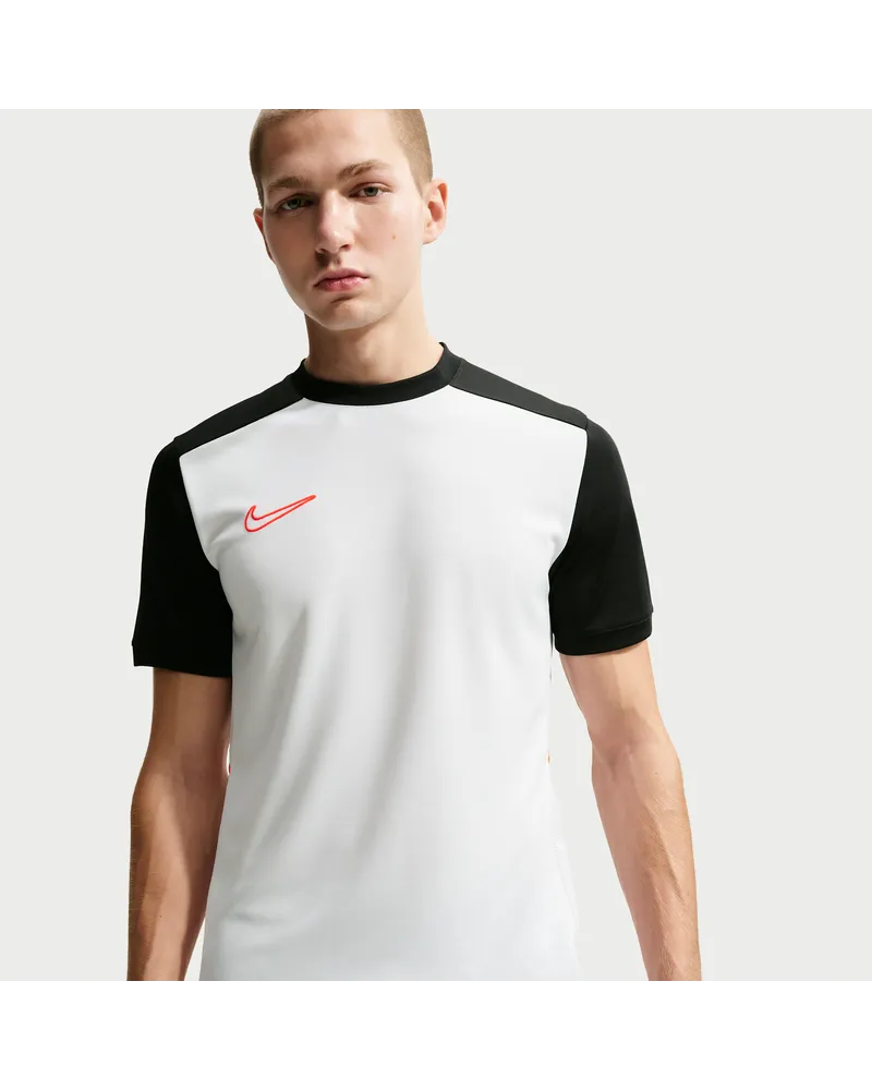 Nike Academy Dri-FIT Kurzarm-Fußballoberteil (Herren) - Weiß Weiß
