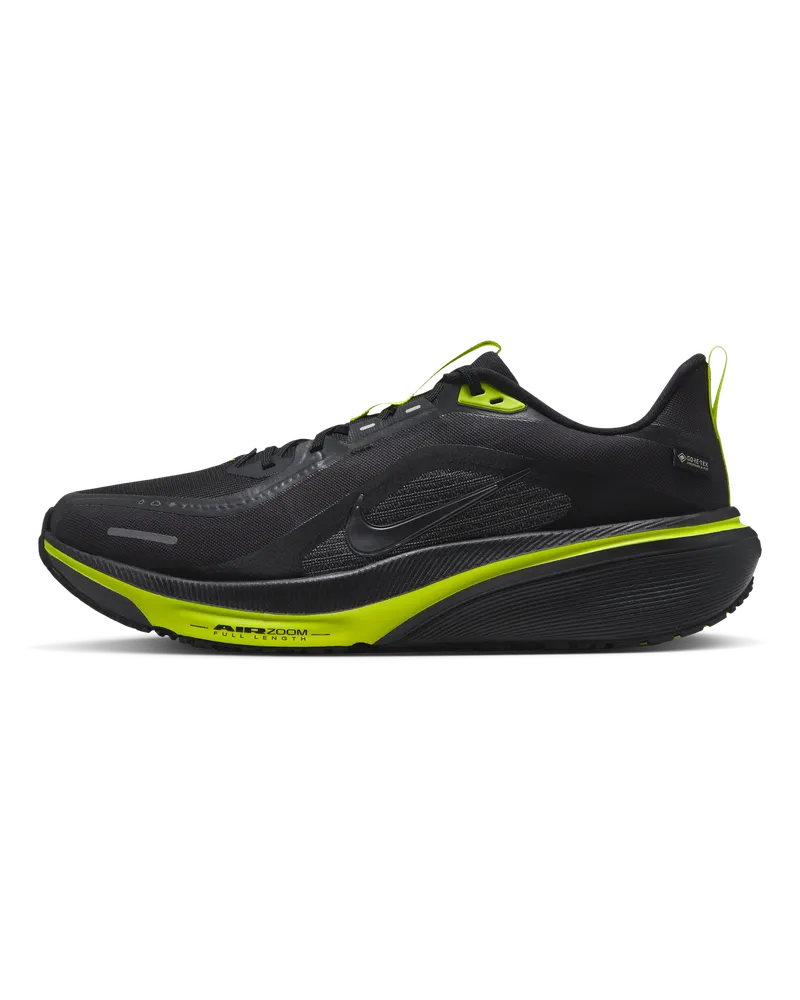 Nike Pegasus 42 GORE-TEX wasserdichter Straßenlaufschuh (Herren) - Schwarz Schwarz