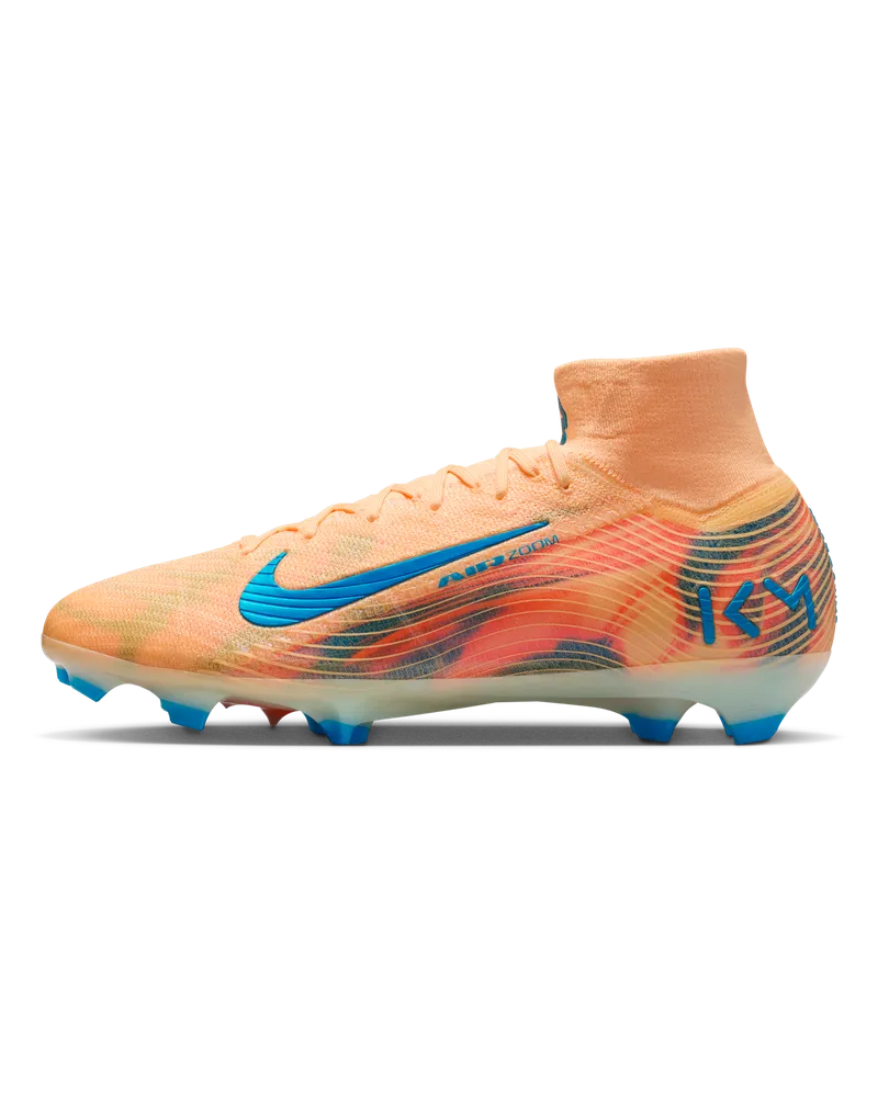 Nike Mercurial Superfly 10 Elite "Kylian Mbappé" FG High Top-Fußballschuh - Orange Orange