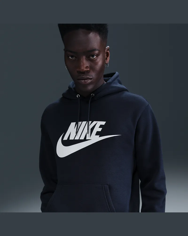 Nike Club Fleece-Hoodie für Herren - Blau Blau