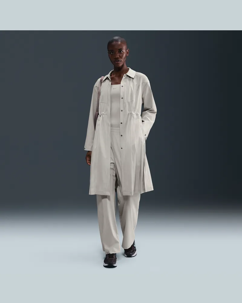 Nike 24.7 PerfectStretch Dri-FIT Oversize-Trenchcoat (Damen) - Braun Braun