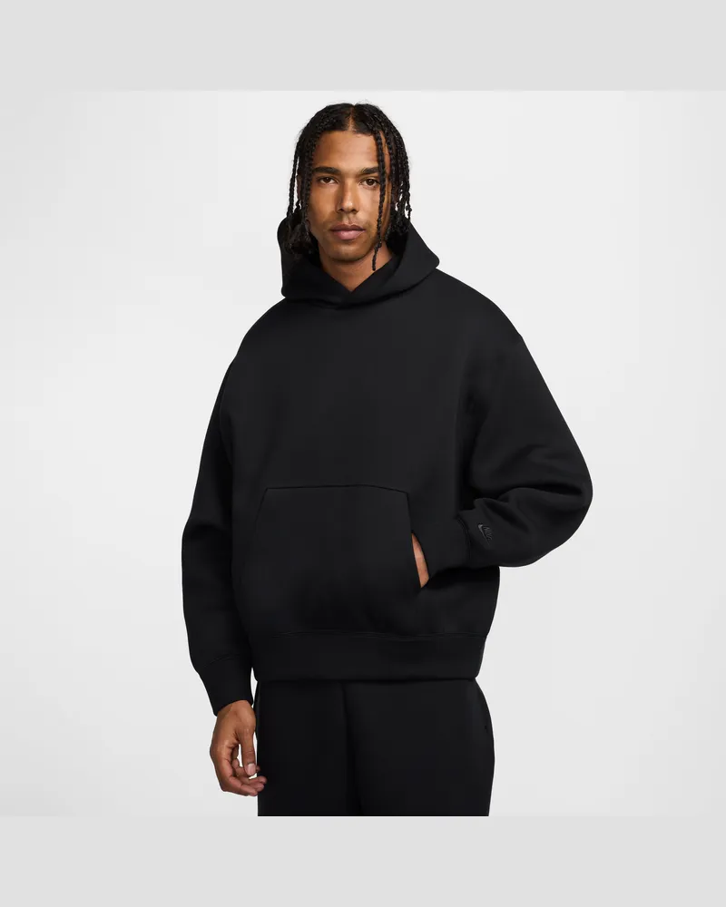 Nike Tech Reimagined Fleece-Hoodie (Herren) - Schwarz Schwarz