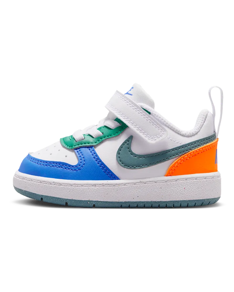 Nike Court Borough Low Recraft Schuh für Babys und Kleinkinder - Weiß Weiß