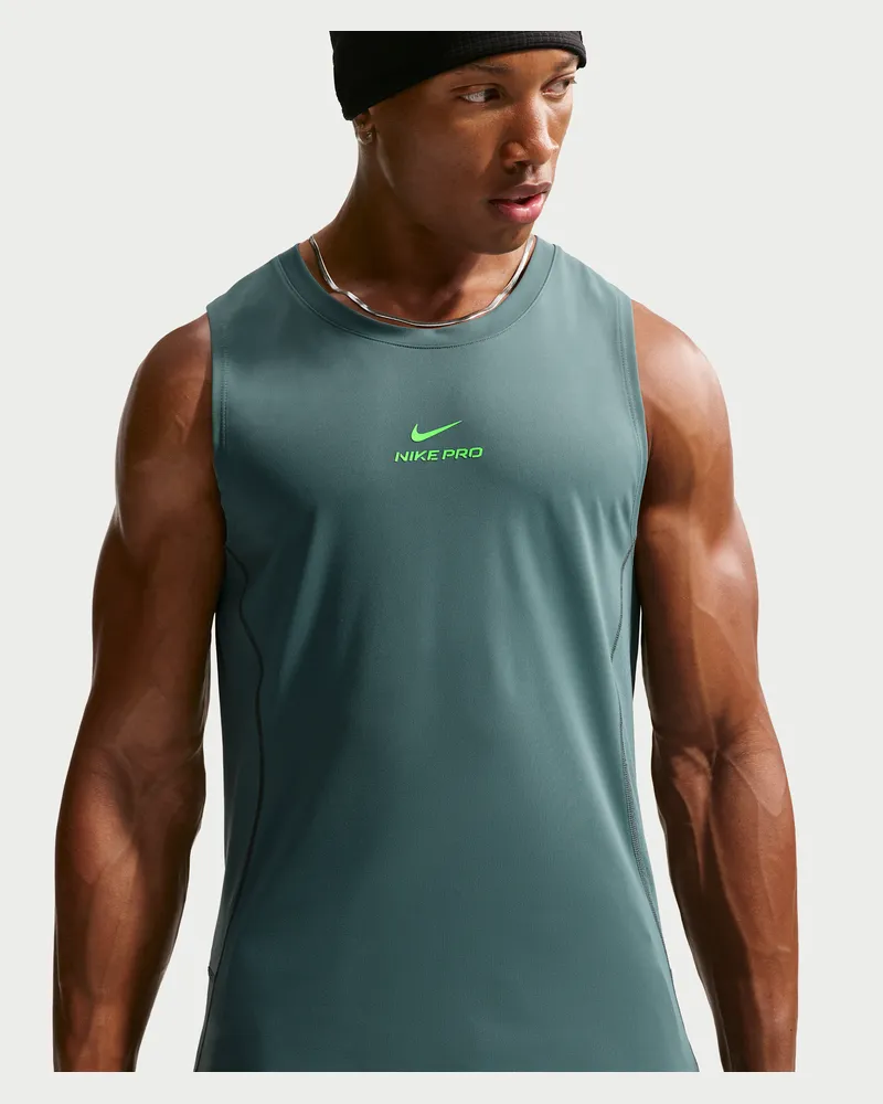 Nike Pro Dri-FIT Trainings-Tanktop (Herren) - Grau Grau