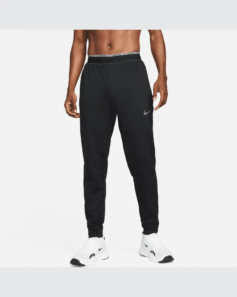 Nike Therma Sphere Therma-FIT-Fitnesshose für Herren - Schwarz Schwarz