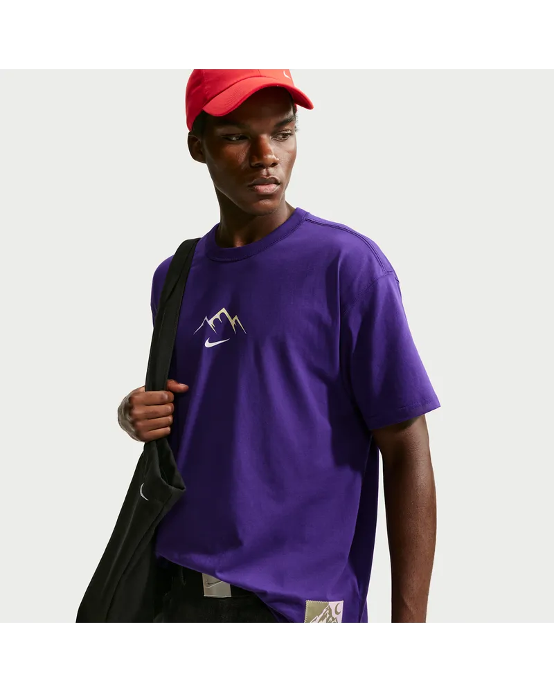 Nike T-Shirt (Herren) - Lila Lila