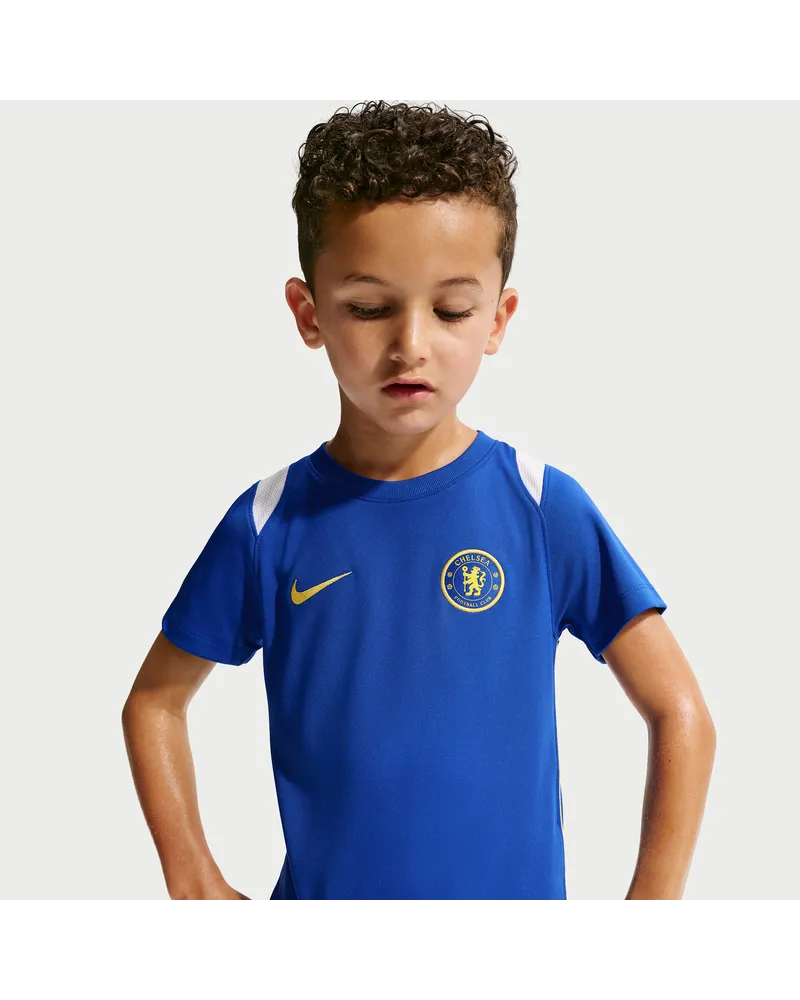 Nike FC Chelsea Academy Pro  Dri-FIT Fußball-Kurzarmshirt für jüngere Kinder - Blau Blau