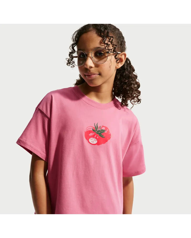 Nike Boxy­T-Shirt für ältere Kinder - Pink Pink