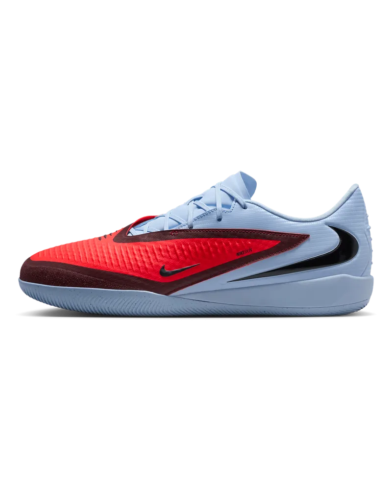 Nike Phantom 6 Low Academy Fußballschuh für Hallen- und Hartplätze - Blau Blau