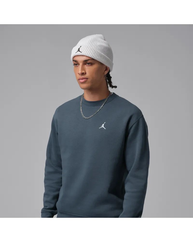 Jordan Brooklyn Fleece Sweatshirt mit Rundhalsausschnitt für Herren - Blau Blau