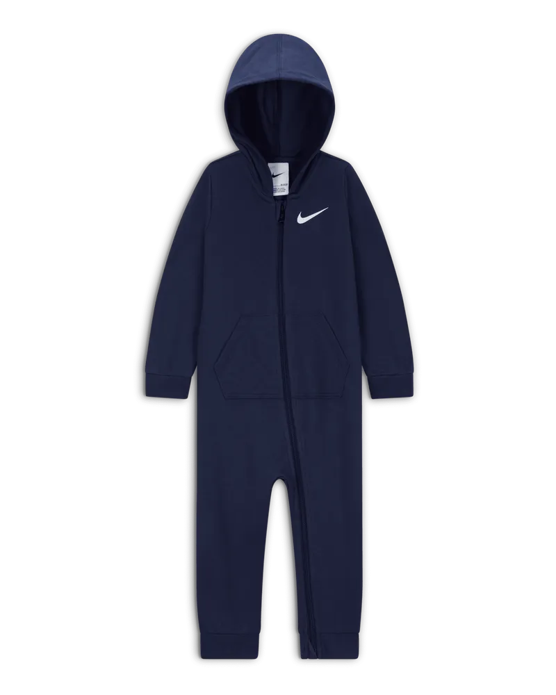 Nike Essentials Overall mit Kapuze (Babys, 12–24 Monate) - Blau Blau