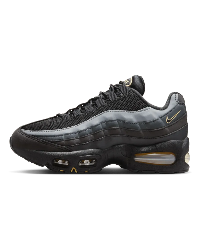 Nike Air Max 95 Schuhe (ältere Kinder) - Schwarz Schwarz