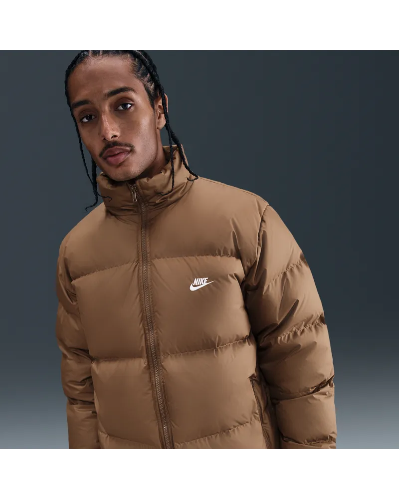 Nike Sportswear Club Therma-FIT Puffer-Jacke (Herren) - Braun Braun