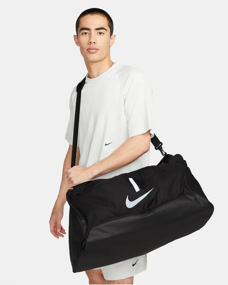Nike Academy Team Fußball-Sporttasche (Medium, 60 l) - Schwarz Schwarz