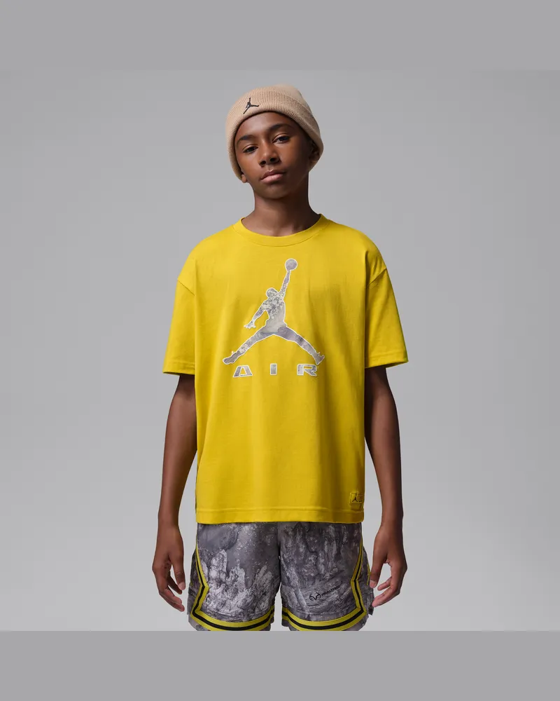 Jordan Brooklyn Realtree T-Shirt (ältere Kinder) - Gelb Gelb