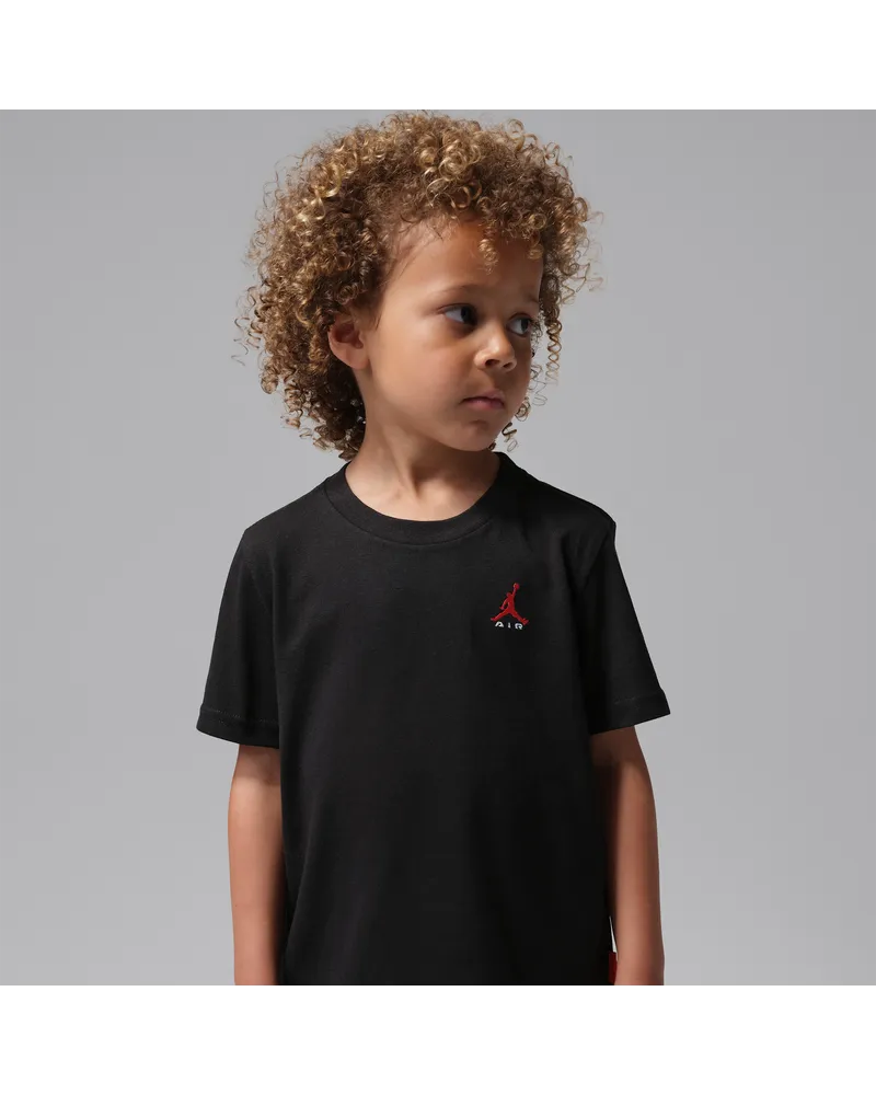 Jordan Brooklyn-T-Shirt (Kleinkinder) - Schwarz Schwarz