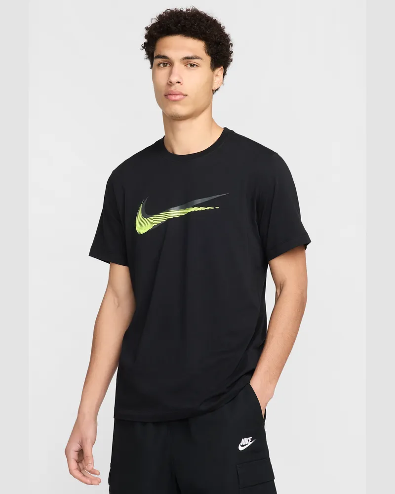 Nike T-Shirt (Herren) - Schwarz Schwarz
