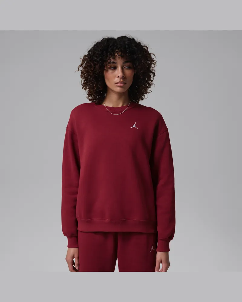 Jordan Brooklyn Fleece-Sweatshirt (Damen) - Rot Rot