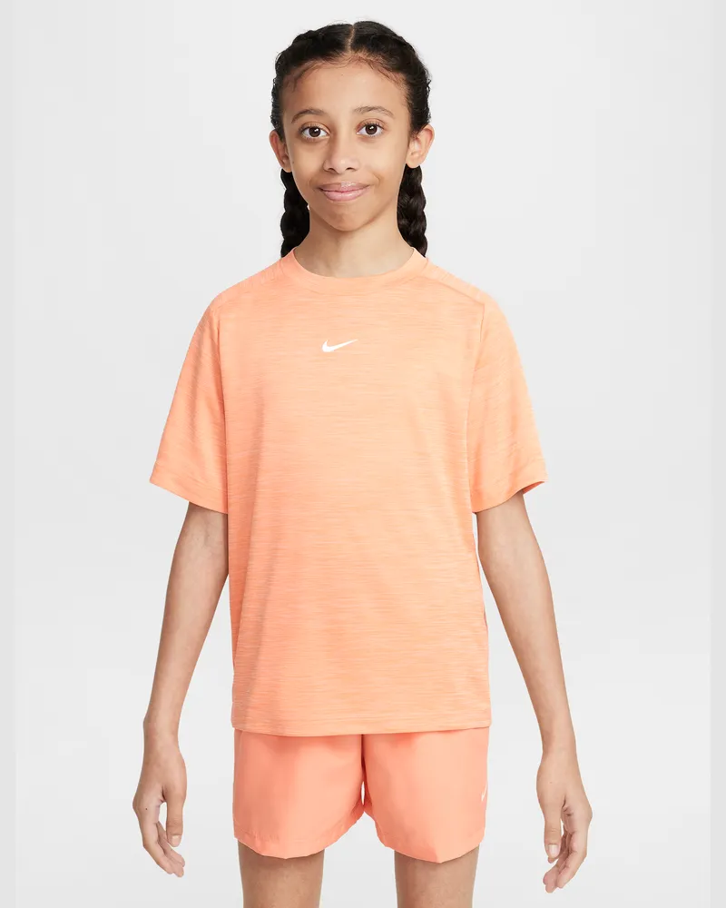 Nike Multi Dri-FIT Kurzarmshirt (ältere Kinder) - Orange Orange