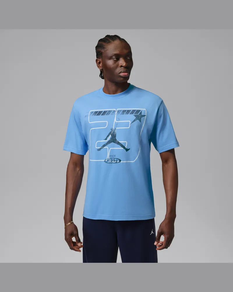 Jordan Men-T-Shirt mit Grafik - Blau Blau