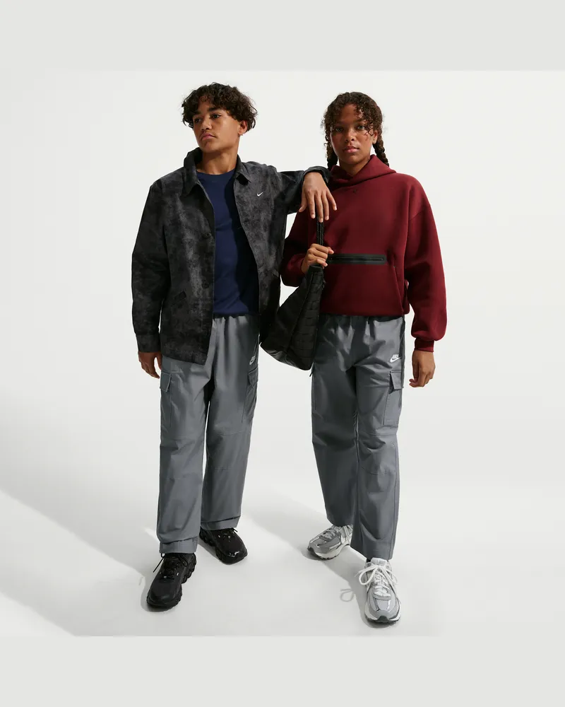 Nike Club gewebte Cargohose für ältere Kinder - Grau Grau