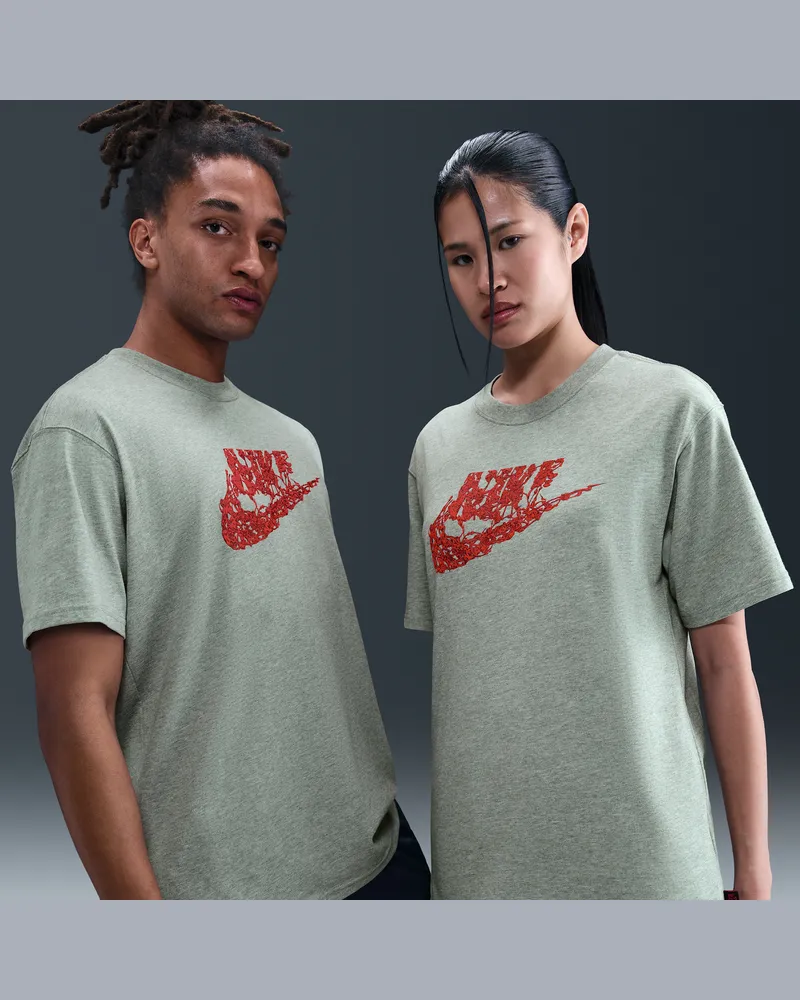 Nike x Stranger Things T-Shirt (Herren) - Grau Grau