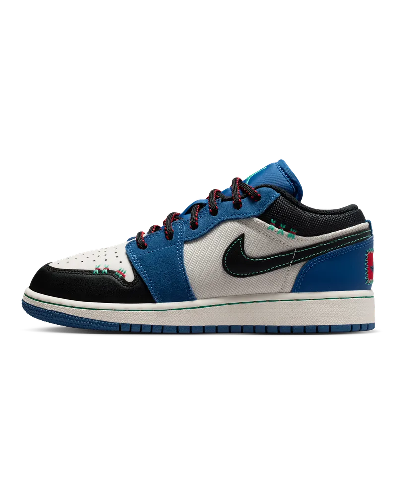 Jordan Air  1 Low SE Schuh (ältere Kinder) - Blau Blau