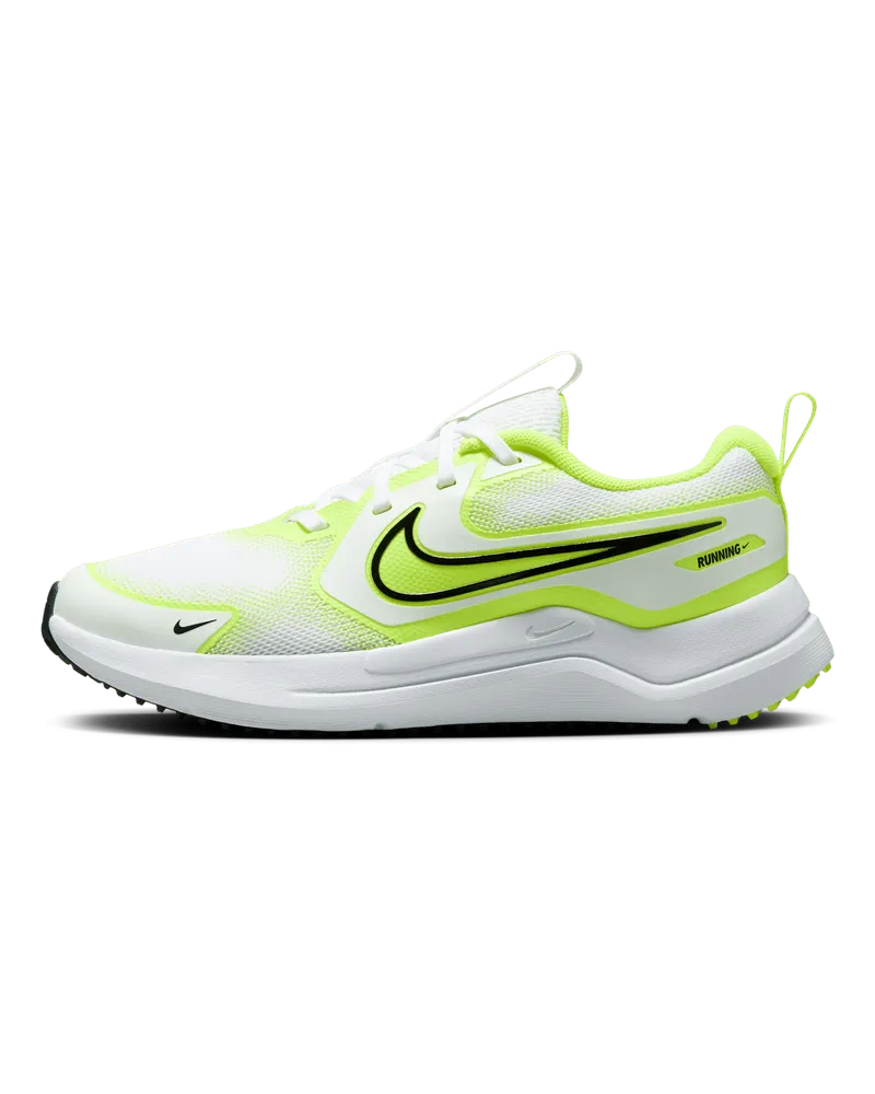 Nike Cosmic Runner Straßenlaufschuh (ältere Kinder) - Weiß Weiß