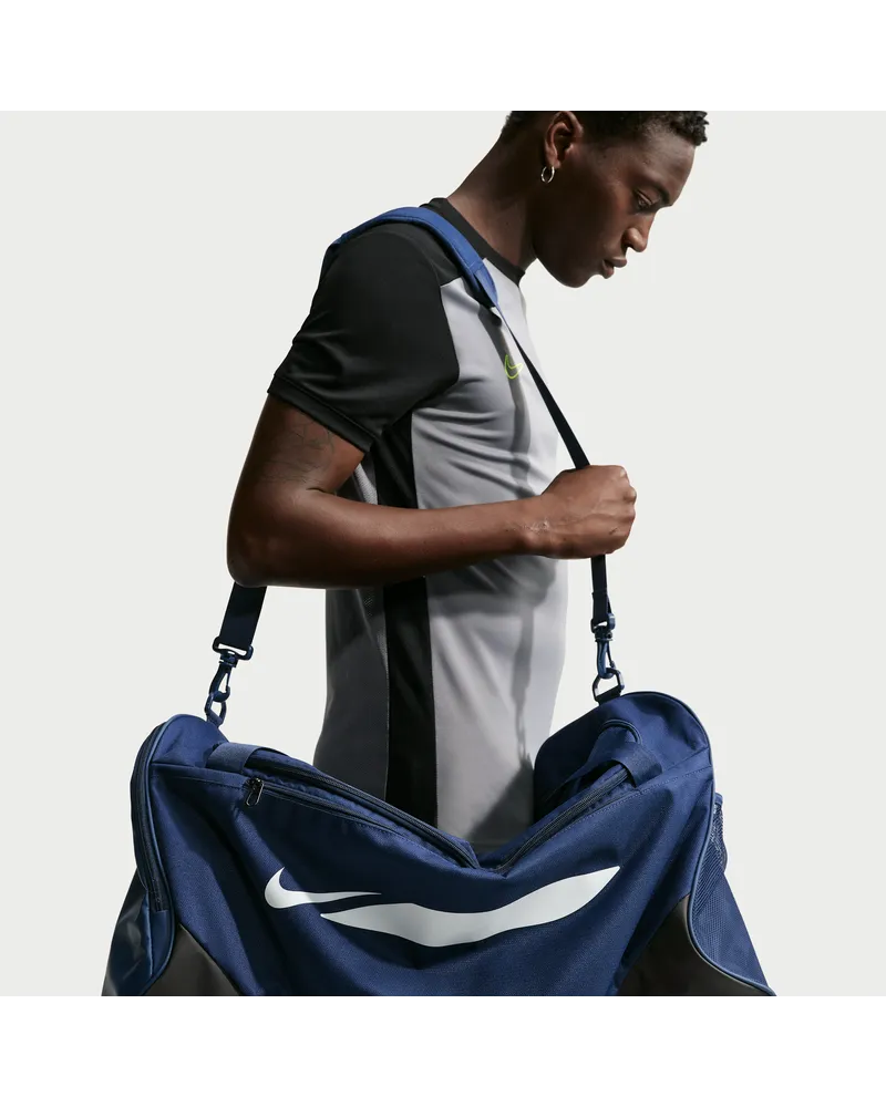 Nike Academy Fußball-Sporttasche (groß, 95 l) - Blau Blau