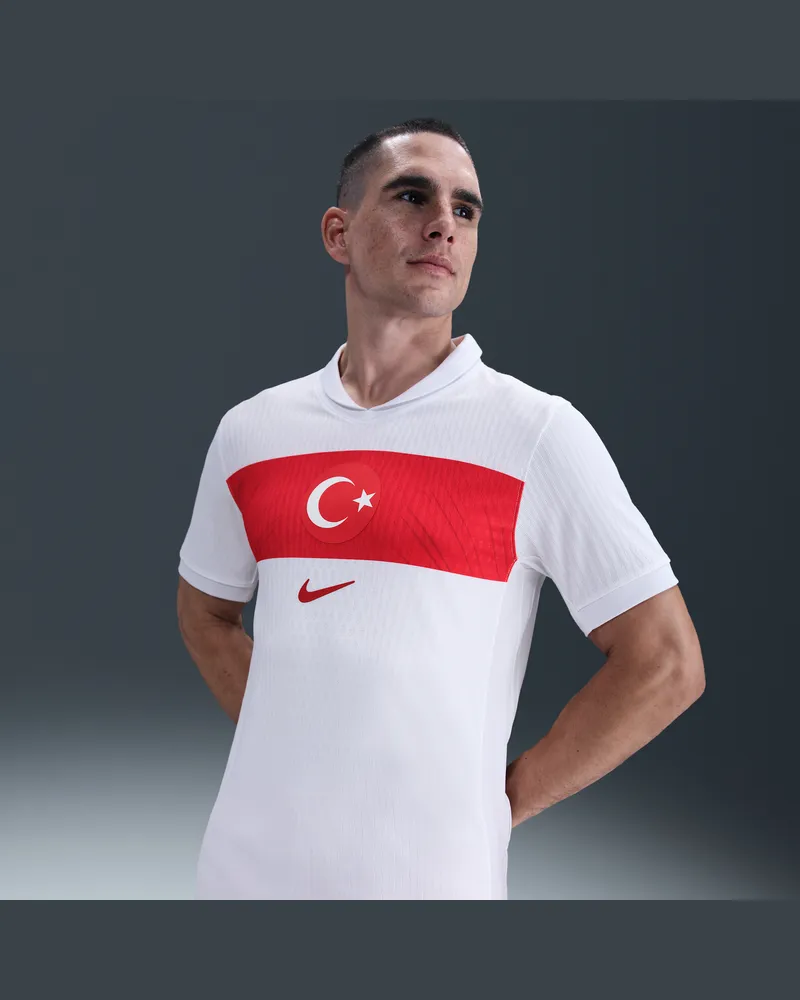 Nike Türkei 2024/25 Match Home  Dri-FIT ADV Fußballshirt (Herren) - Weiß Weiß