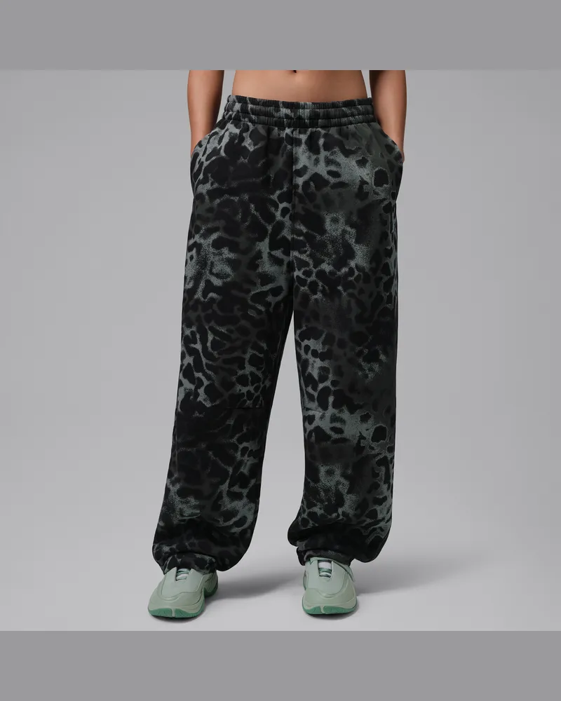 Jordan Brooklyn Fleece Damenhose - Schwarz Schwarz