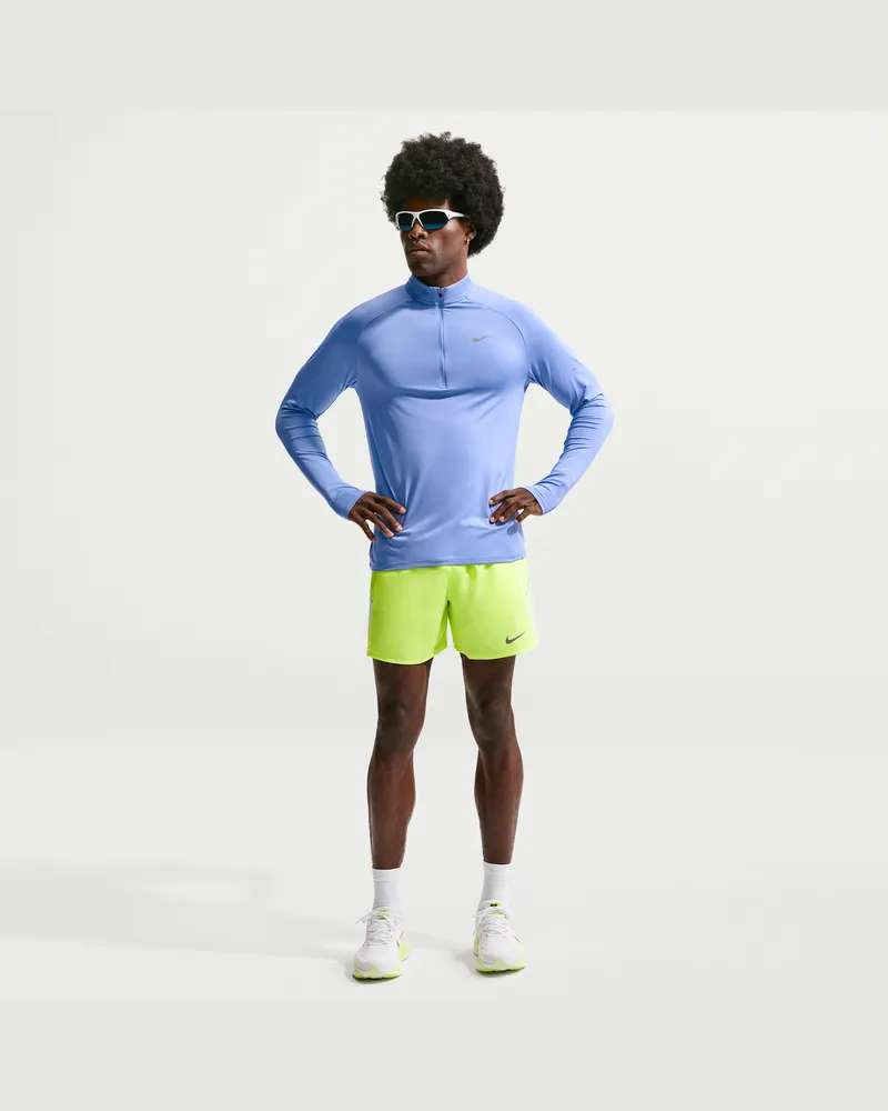 Nike Miler Dri-FIT Laufshorts mit Futter (ca. 13 cm, Herren) - Gelb Gelb