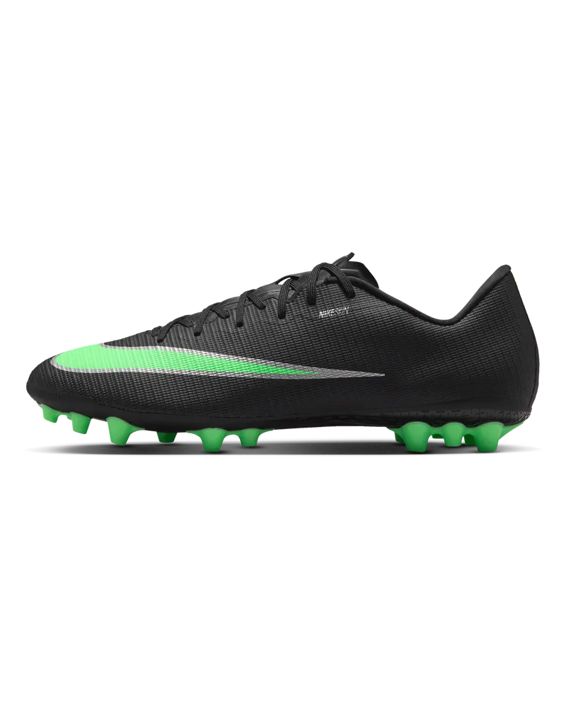 Nike Mercurial Vapor 17 Academy Low-Top-Fußballschuh für Kunstrasen - Schwarz Schwarz