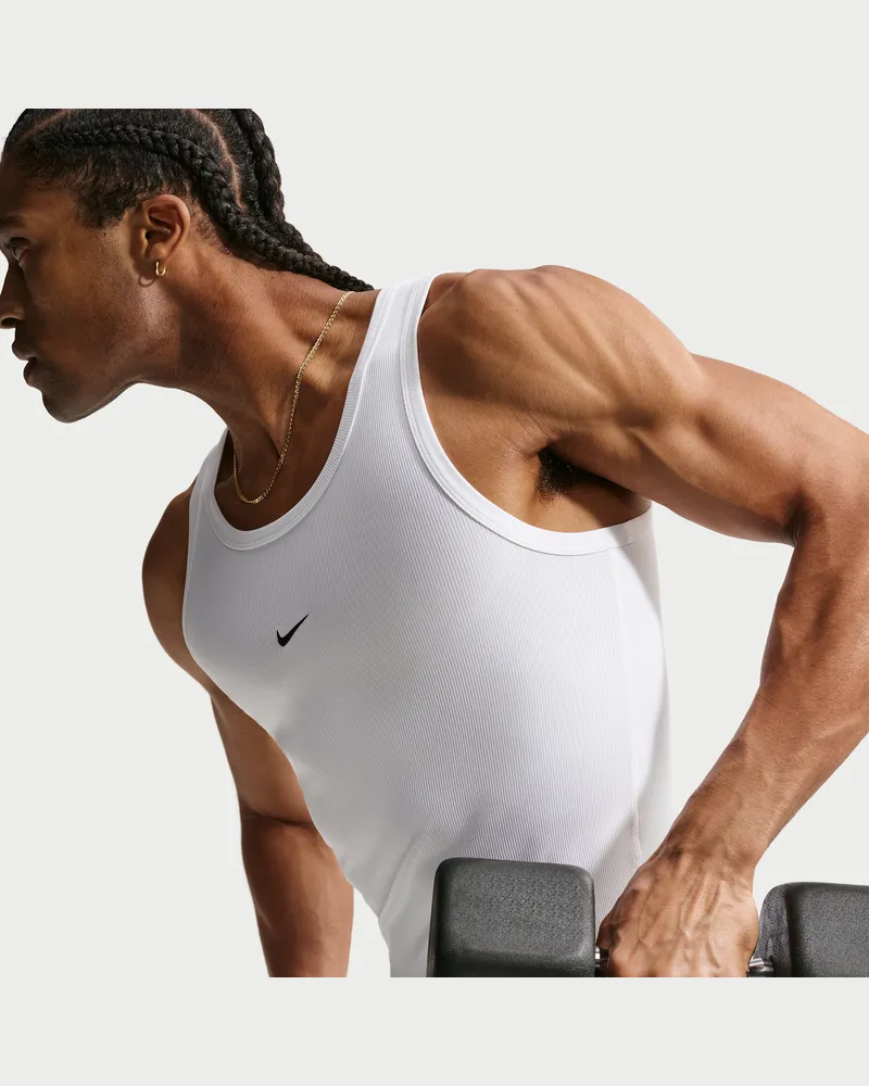 Nike N.A.C. Trainings-Tanktop (Herren) - Weiß Weiß