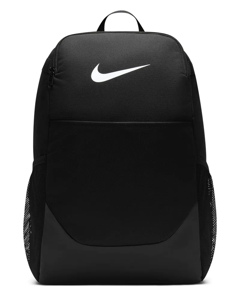 Nike Brasilia Rucksack (Medium, 24 l) - Schwarz Schwarz