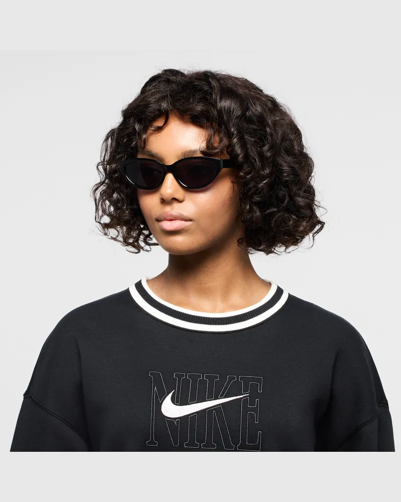 Nike Tide Solar Sonnenbrille - Schwarz Schwarz