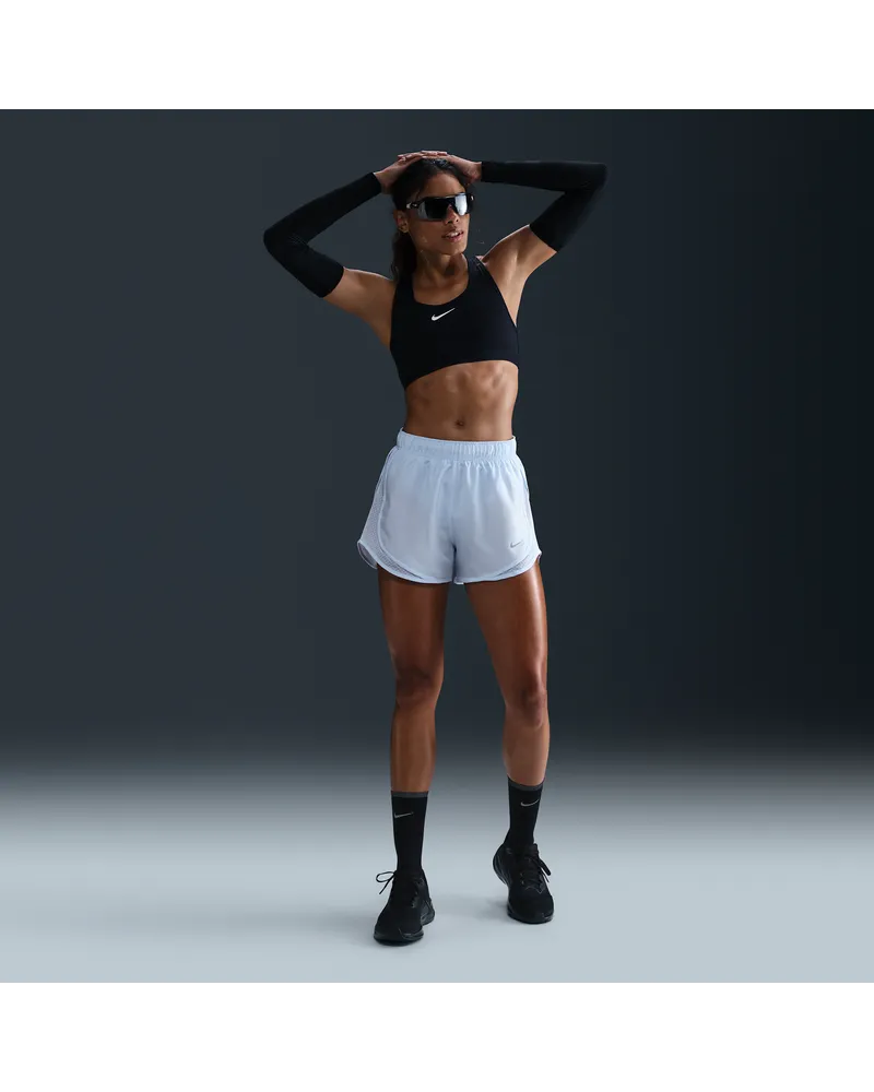 Nike Tempo Dri-Fit Laufshorts mit integriertem Slip (Damen) - Blau Blau