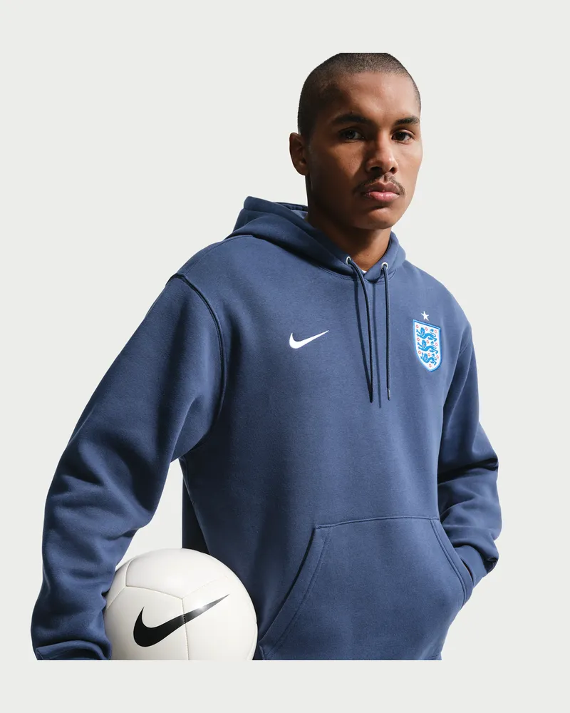 Nike England Club  Fußball-Hoodie (Herren) - Blau Blau