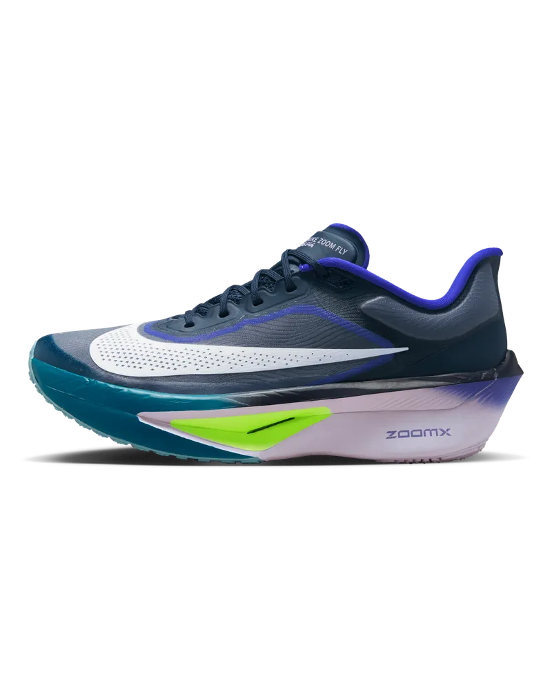 Nike Zoom Fly 6 Straßenlaufschuh für Wettkämpfe (Herren) - Blau Blau