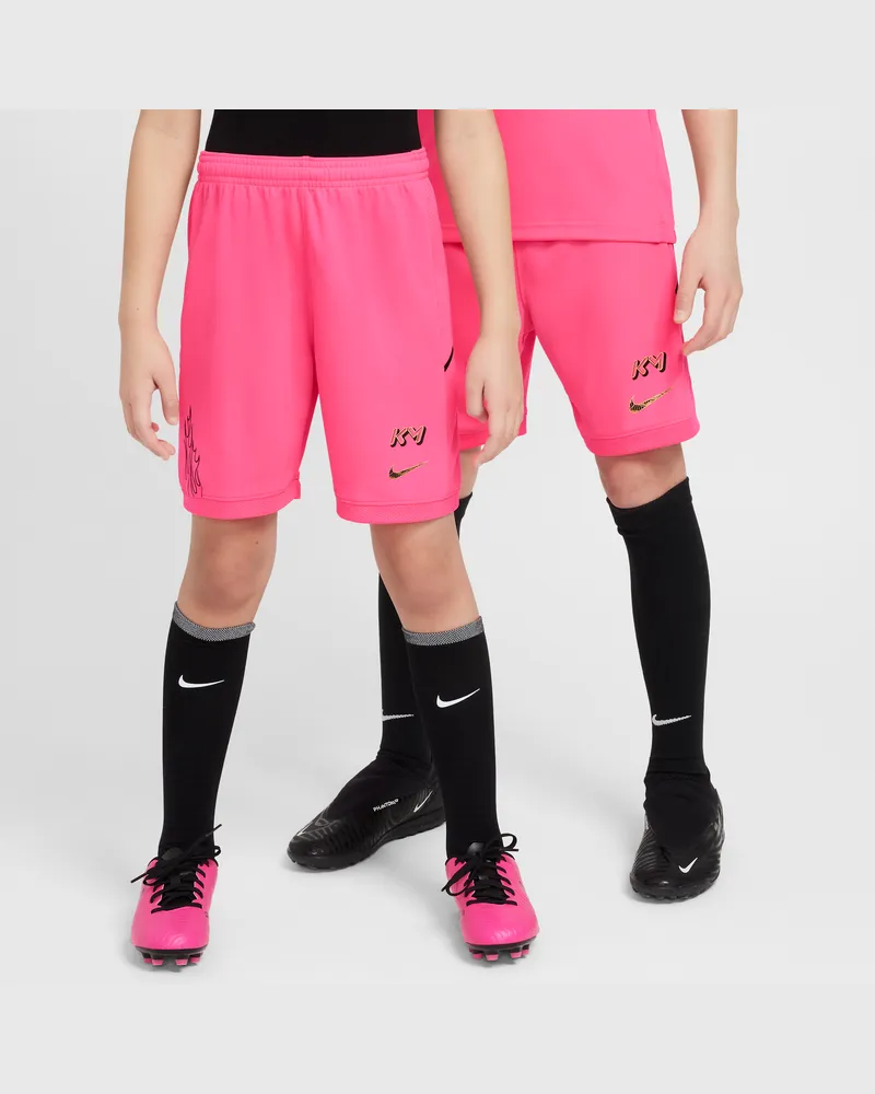 Nike Kylian Mbappé Academy Dri-FIT-Fußballshorts (ältere Kinder) - Pink Pink