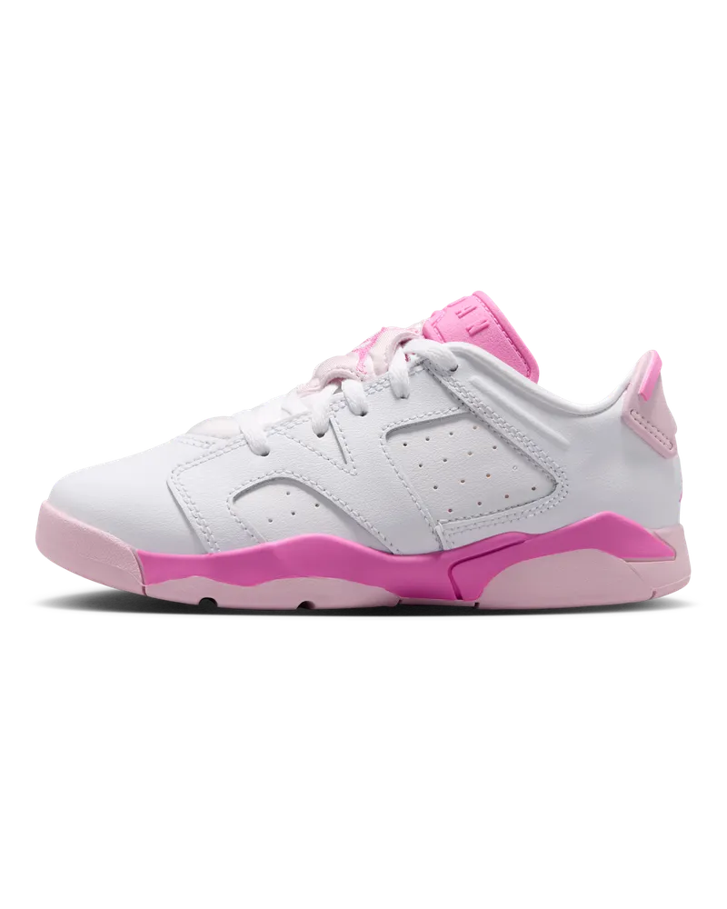 Jordan 6 Retro Low Schuh (jüngere Kinder) - Weiß Weiß