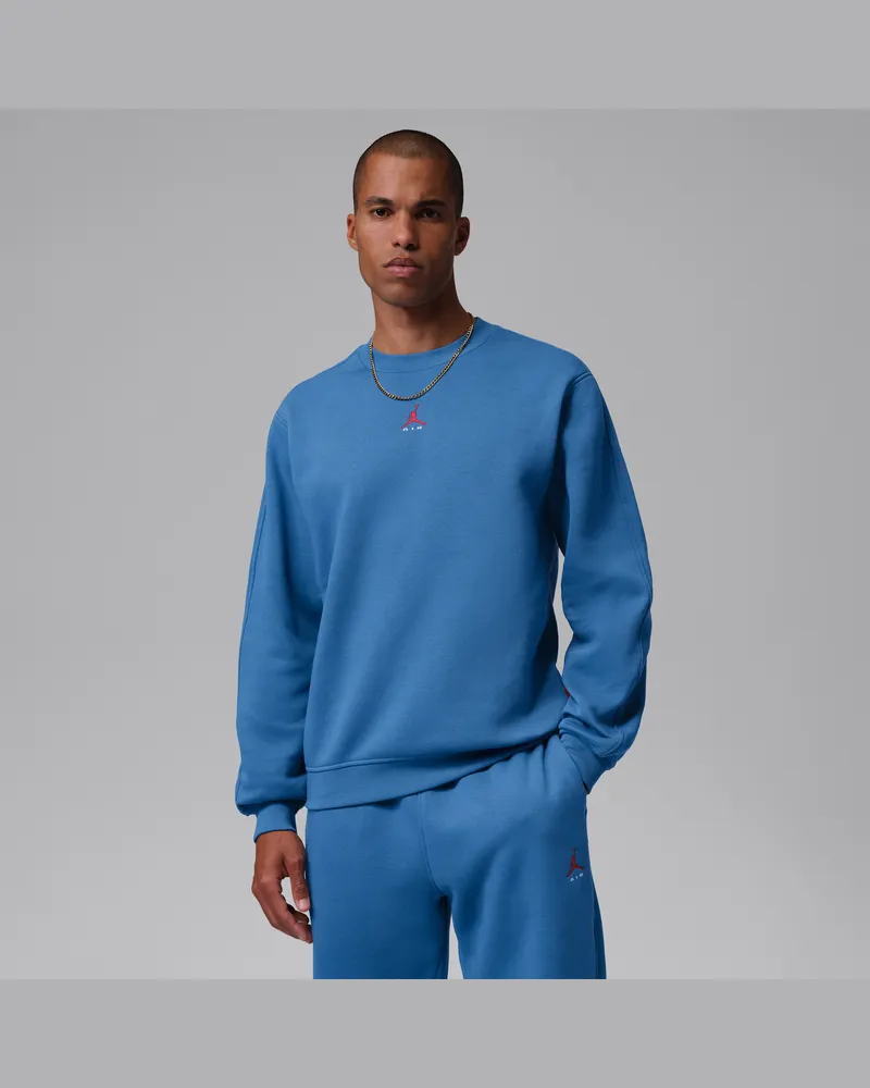 Jordan Brooklyn Sweatshirt mit Rundhalsausschnitt (Herren) - Blau Blau