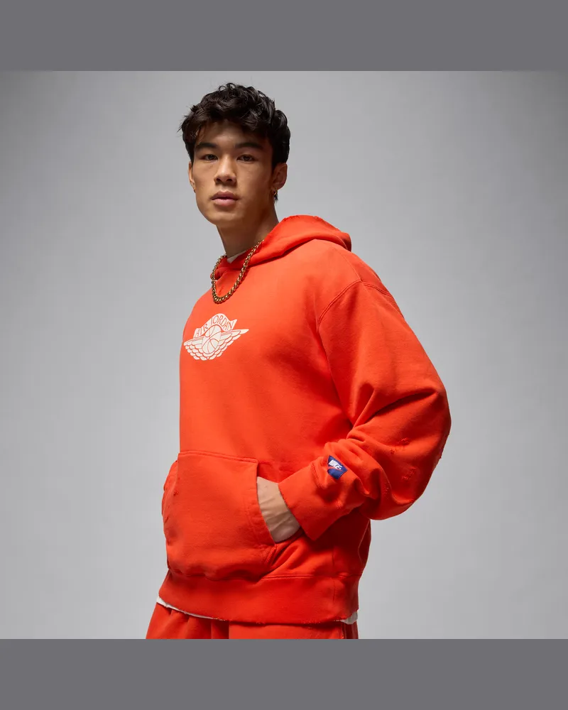 Jordan Rare Air Fleece-Hoodie (Herren) - Rot Rot