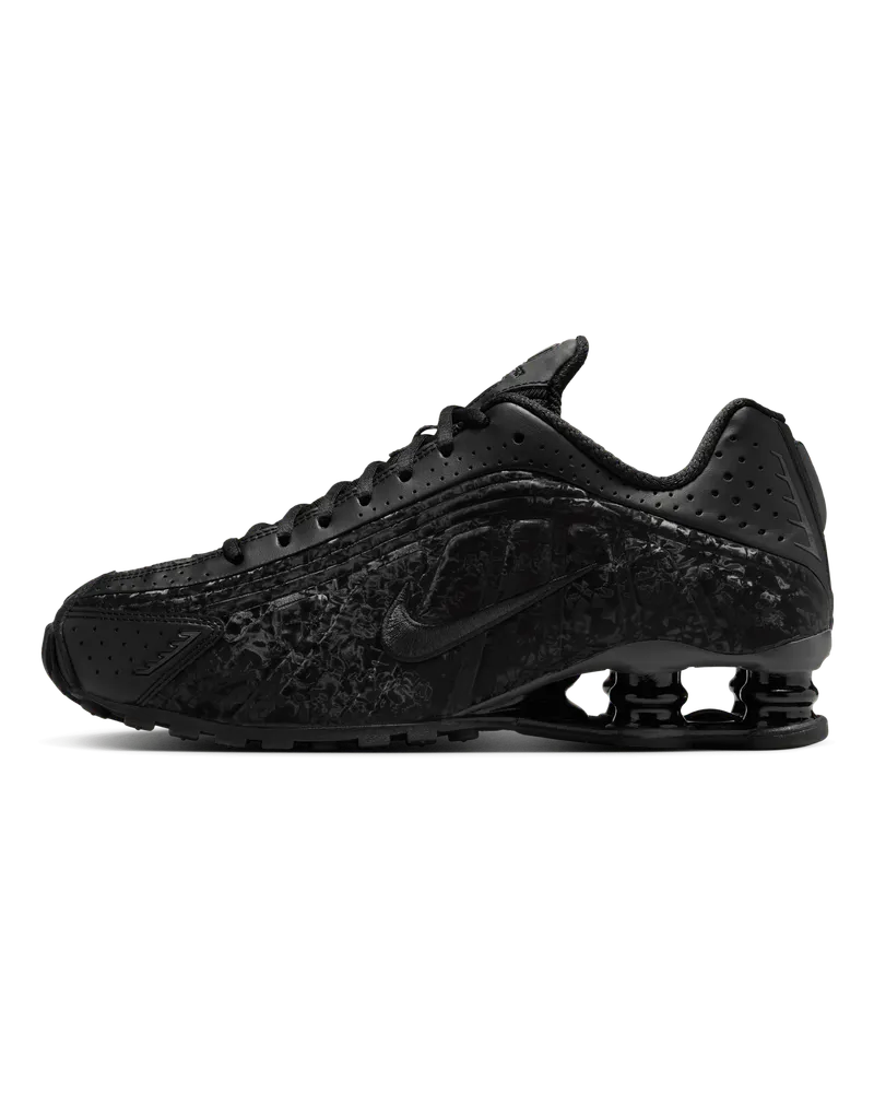 Nike Shox R4 Damenschuh - Schwarz Schwarz