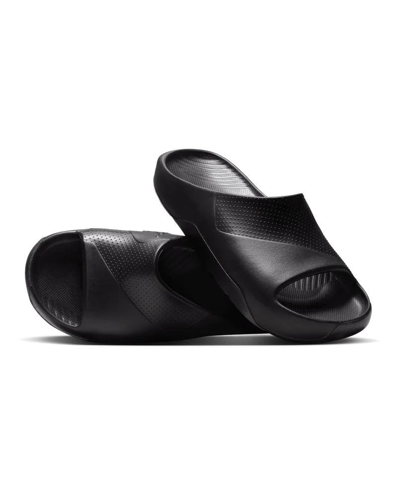 Nike Jordan Post Damen-Slides - Schwarz Schwarz