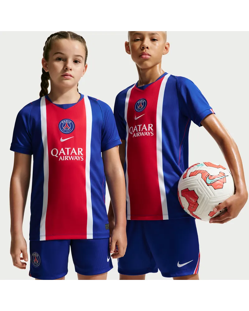 Nike Paris Saint-Germain 2026/27 Stadion Heimspiel  Replika-Fußballtrikot mit Dri-FIT-Technologie (ältere Kinder) - Blau Blau