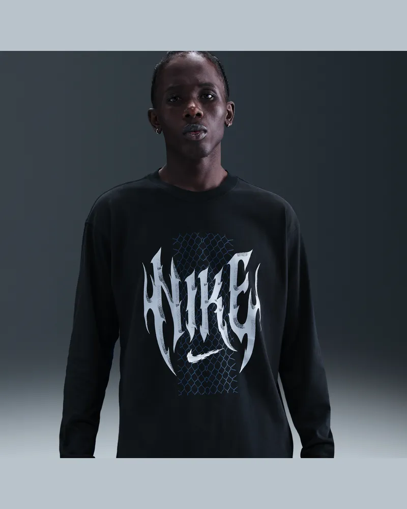 Nike Basketball-Longsleeve (Herren) - Schwarz Schwarz